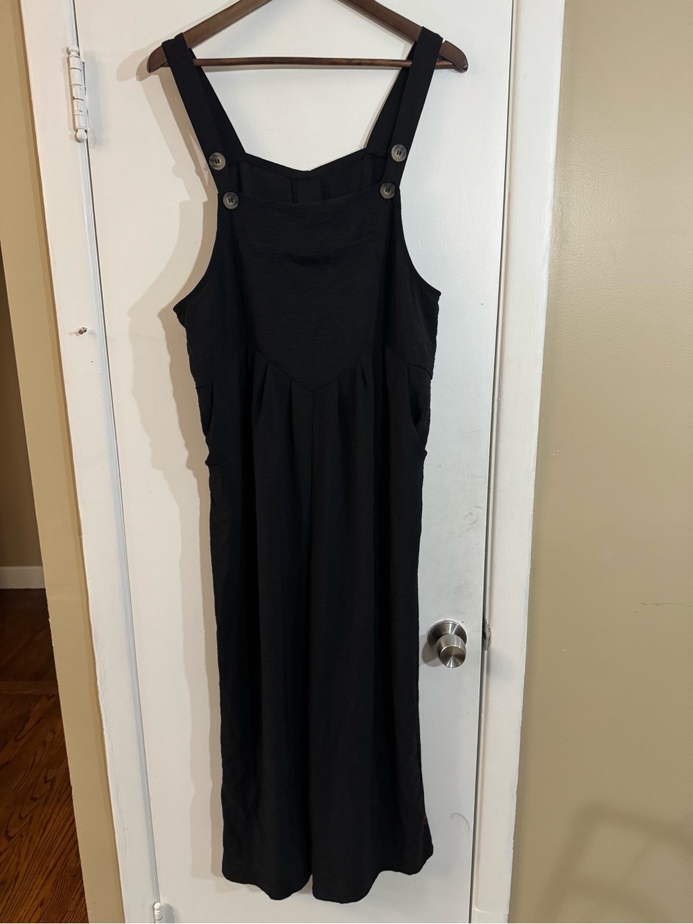 Women's Black Jumpsuit - Timeless Overall Style